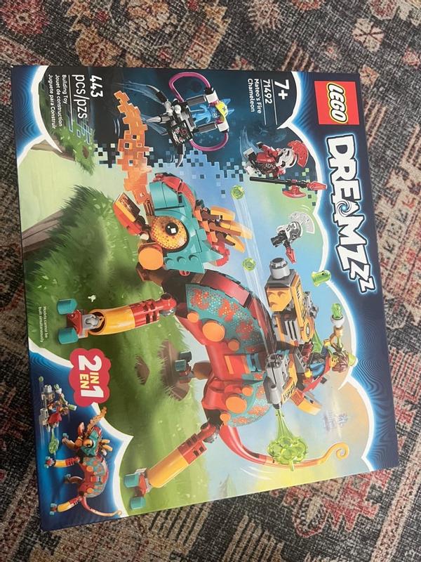 LEGO DREAMZzz Mateo‚Äôs Fire Chameleon Building Toy - Play Set for