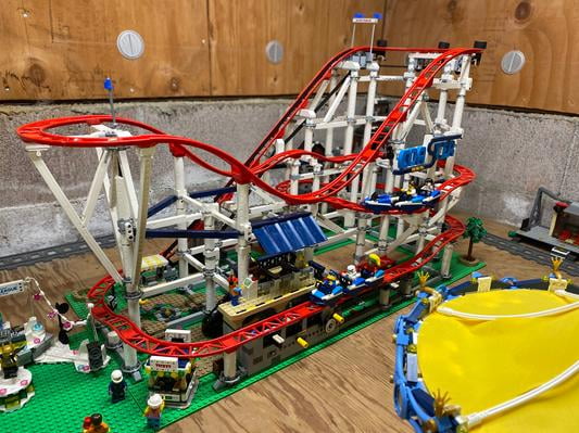 walmart lego pirate roller coaster