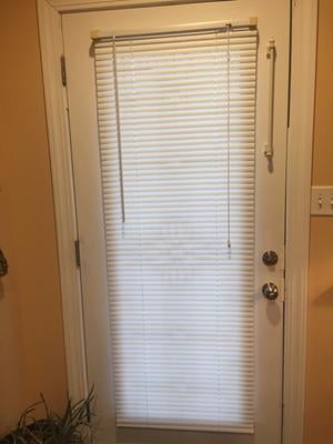 Easy Install Magnetic Window Blinds White 25 X 68 Easy Install Magnetic Window Blinds