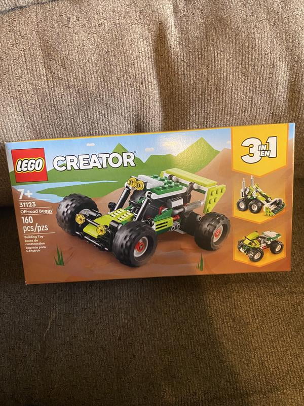 LEGO Creator 3 in 1 Off-road Buggy, Transforms to ATV, Skid Loader