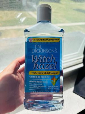 6 pack) T.N. Dickinson's Witch Hazel Astringent, 100% Natural, 16