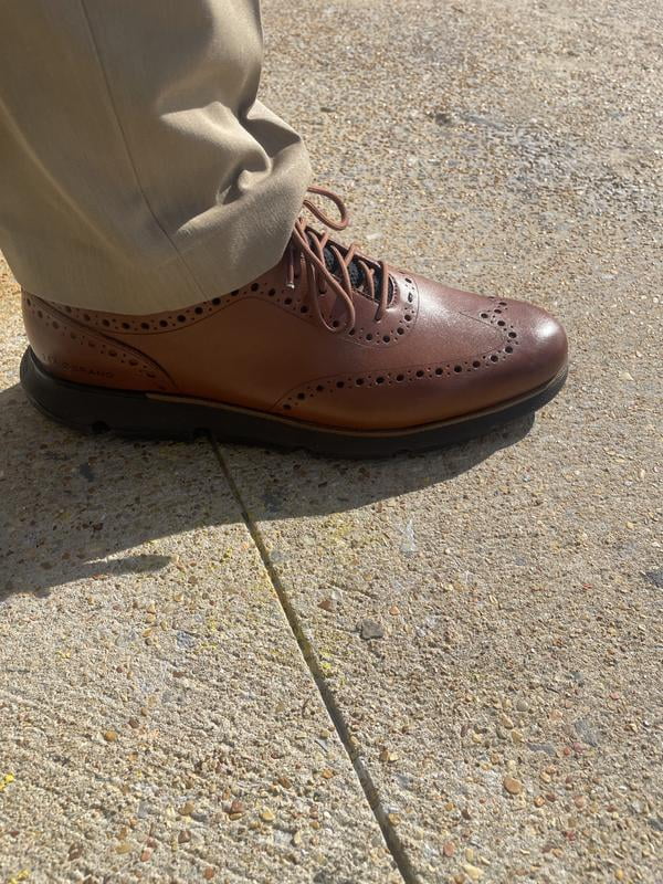 Cole Haan Mens 4.Zerogrand Oxford British Tan/Java 11.5 D  display picture 3
