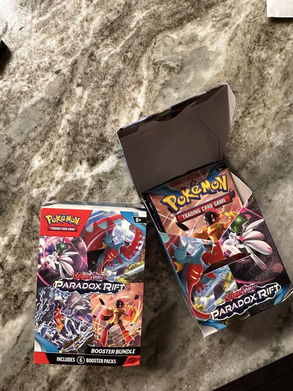 Customer reviews for Pokemon Trading Card Games Scarlet & Violet 4 Paradox  Rift Booster Bundle 6 Booster Packs | Walmart.com