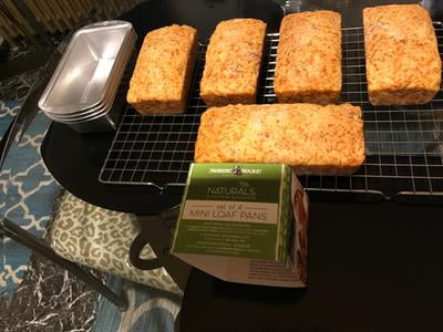 Naturals® Set of 4 Mini Loaf Pans