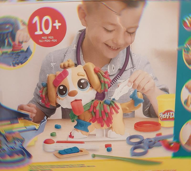 Play Doh Set Play-Doh Vet Playset With Toy Dog Colors (Ages