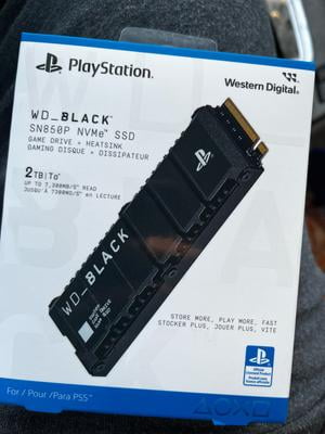 WD_Black 2TB SN850P NVMe Internal Hard Drive for PlayStation PS5