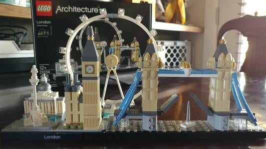 LEGO Architecture London Skyline Building Set 21034 Eye Big Ben Tower Bridge