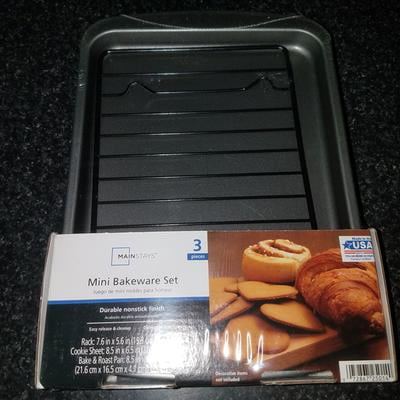 Ramiter Mini Portable Non-Stick Cheese Baking Tray Stove Set