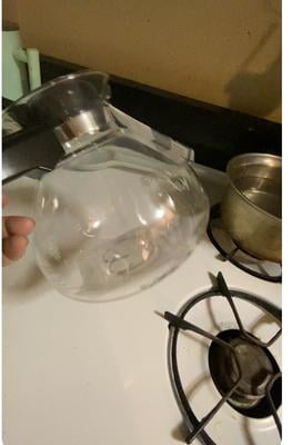Customer reviews for Glass Stove Top Whistling Tea Kettle, 12 Cup/48oz,  German Made Borosilicate Glass | Walmart.com
