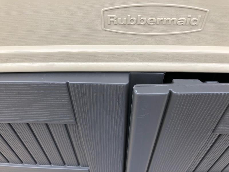 Rubbermaid Outdoor Cabinet Storage Patio Series 1889849 Dark Teak  Weatherproof 71691479987