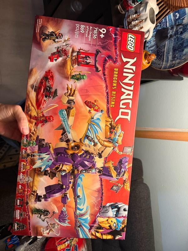 LEGO NINJAGO Arc Dragon of Focus Kids Toy, 869 pcs.