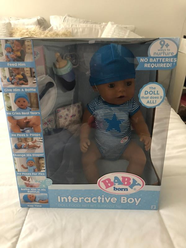 baby born doll interactive