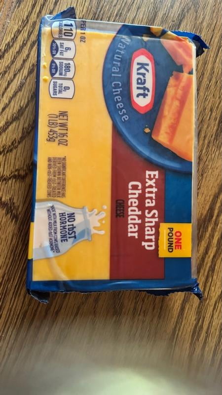 Customer reviews for Kraft Extra Sharp Cheddar Cheese, 8 oz