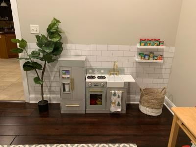little chef chelsea play kitchen set