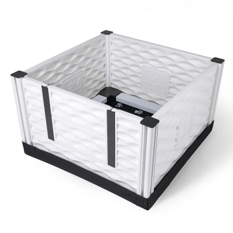 EZwhelp EZclassic Portable Whelping Box for Small Dogs with Rails 28 x 28
