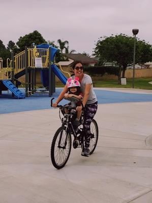 weeride safe front child bike seat