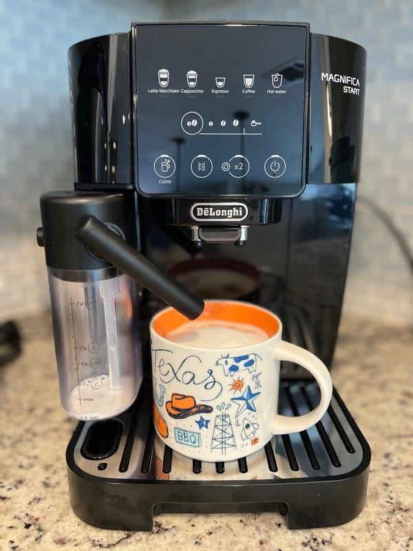 De'Longhi Magnifica S エスプレッソマシン 黒 De'Longhi Magnifica Start Fully Automatic Espresso Machine