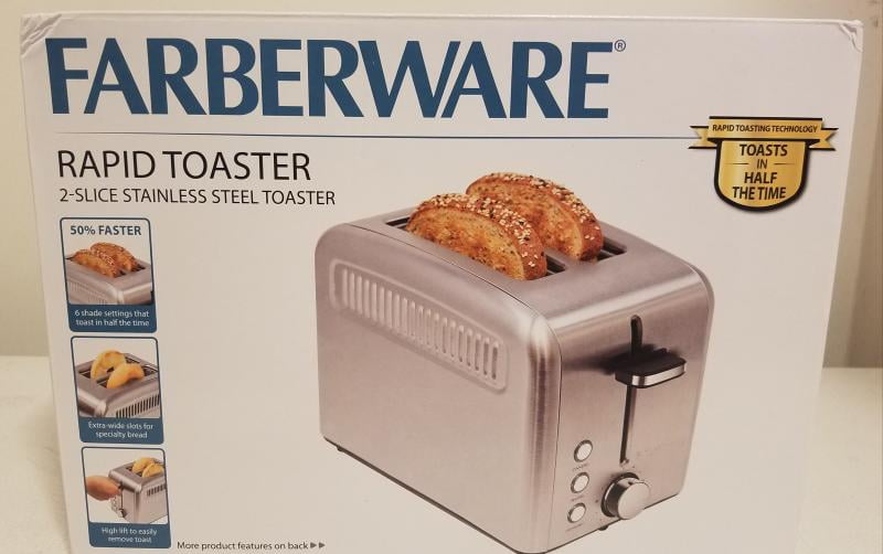 Farberware 2-Slice Rapid TO45356 with Extra-Wide Slots Toaster & Toaster  Oven Review - Consumer Reports