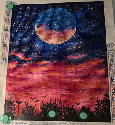 DIAMOND DOTZ® Blue Moon Special Edition Diamond Painting Kit