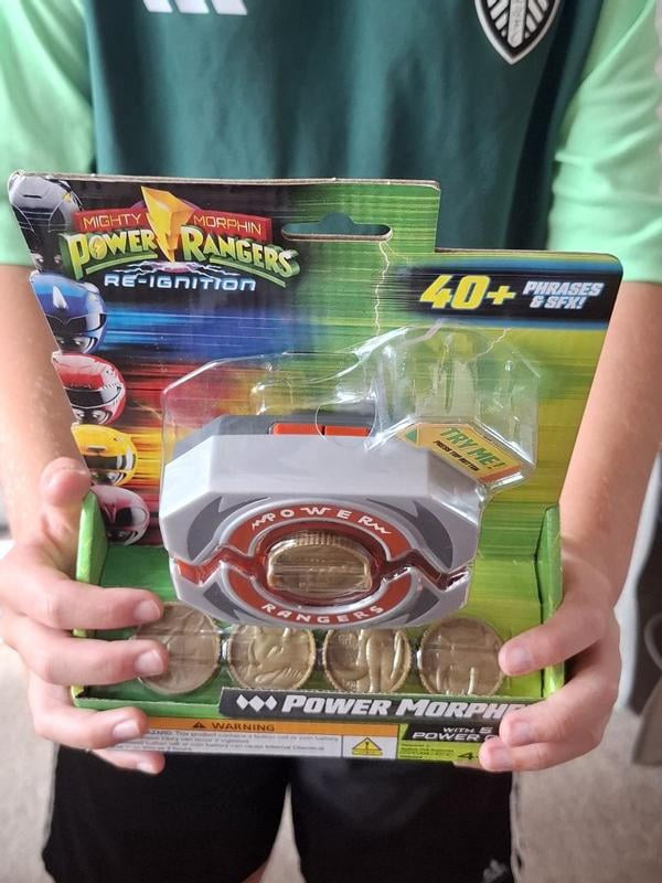 40+ phrases and SFX, with 5 Power Coins make the Power Morpher a highly sought after role play collectible