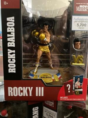 Rocky III フィギュアセット 1992年 Amazon.com: Rocky III from the First Match vs. Clubber Lang