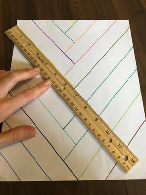 fiskars 12 inch wooden ruler 1 each 153590 4001 12 walmart com