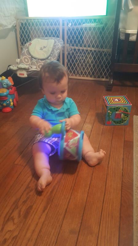 fisher price tap and teach drum