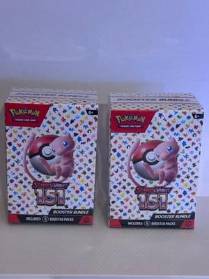 Pokemon 151 Booster Bundle 151シュリンク 付き Amazon.com: Pokemon TCG Scarlet & Violet 3.5 Pokemon 151