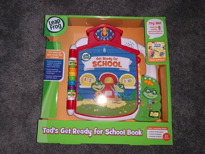 Leapfrog Tad S Get Ready For School Book Preschooler Book With Music Walmart Com Walmart Com