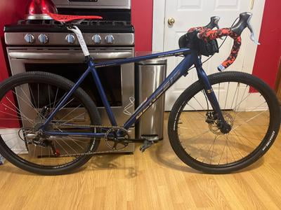 700c Kent Genesis Bohe Gravel Bike, Adult, Ages 13+, Denim