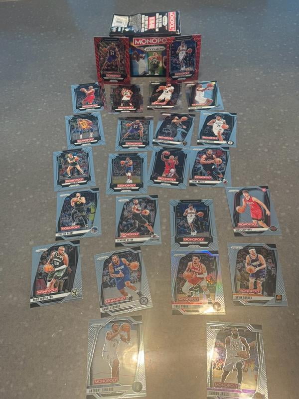 Panini Prizm Monopoly Collectibles, 2024-25 NBA Trading Cards Booster Box,  Rookie Packs - Walmart.com