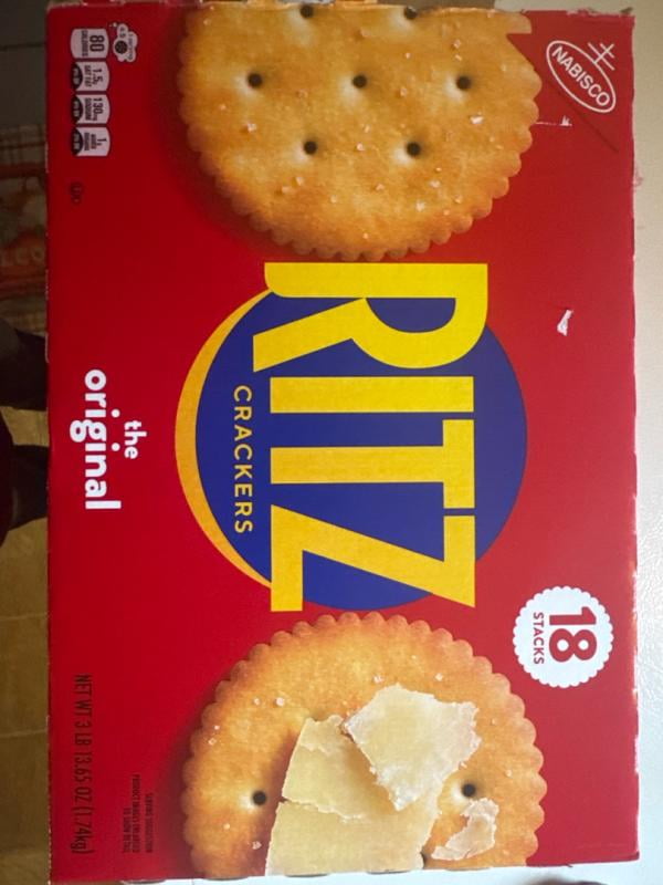 リッツ RITZ Fresh Stacks Zesty Herb Crackers, Travel Snacks, 11.8 oz (8