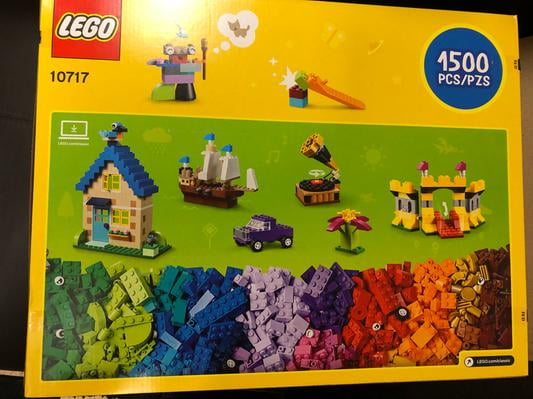 lego classic 10717 bricks bricks bricks 1500 piece set