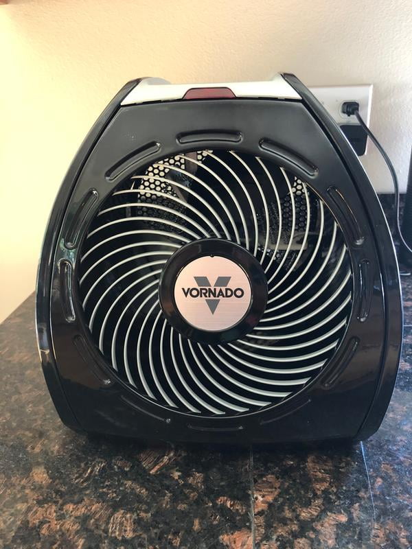 Vornado TVH500 Whole Room Metal Space Heater, Black - Walmart.com