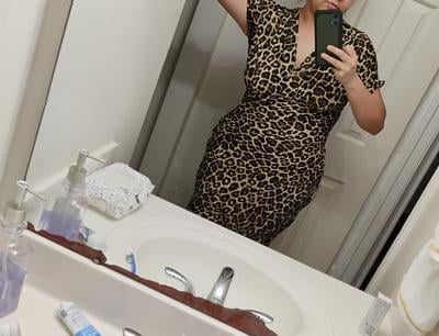 Customer reviews for Sofia by Sofia Vergara Women's and Women's Plus Bias  Cut Midi Dress with Short Sleeves, Mid Calf Length, Sizes XS-4X | Walmart .com