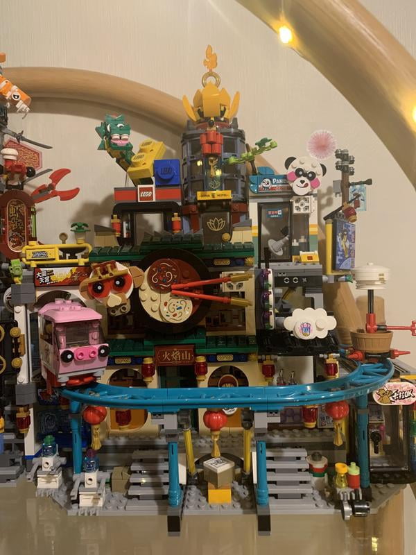 LEGO Monkie Kid The City of Lanterns 80036 Building Kit (2187
