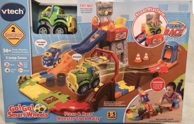 Go go smart wheels press and race monster truck rally on sale