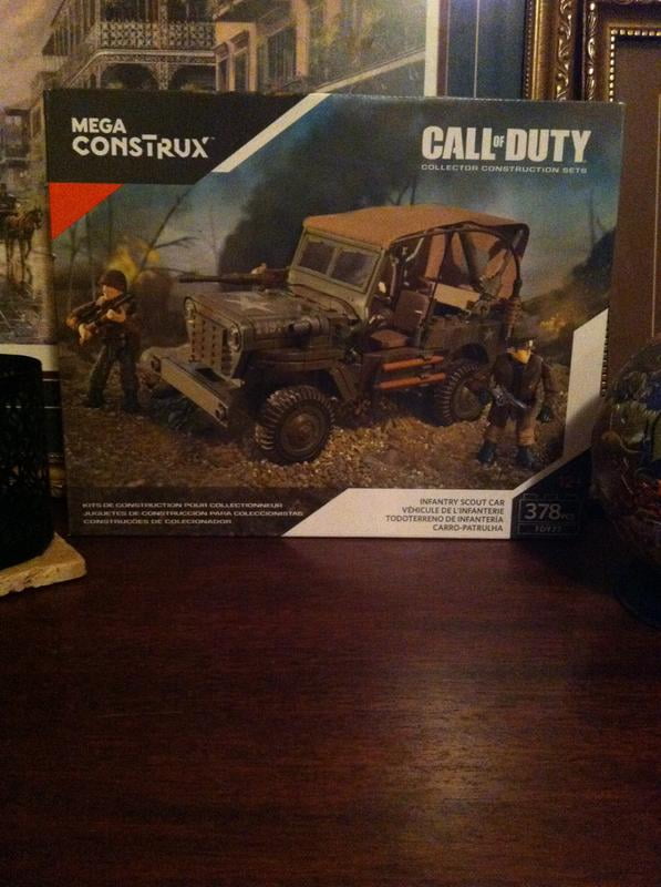 mega construx call of duty infantry scout car