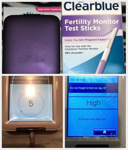 Clear Blue Ovulation Test Chart