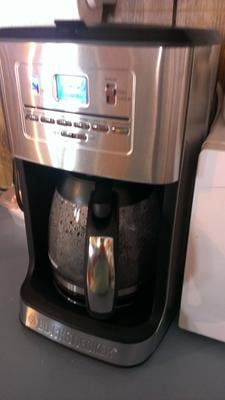 Customer reviews for BLACK+DECKER 12-Cup Programmable Coffee & Tea Maker, Stainless  Steel, CM3005S | Walmart.com