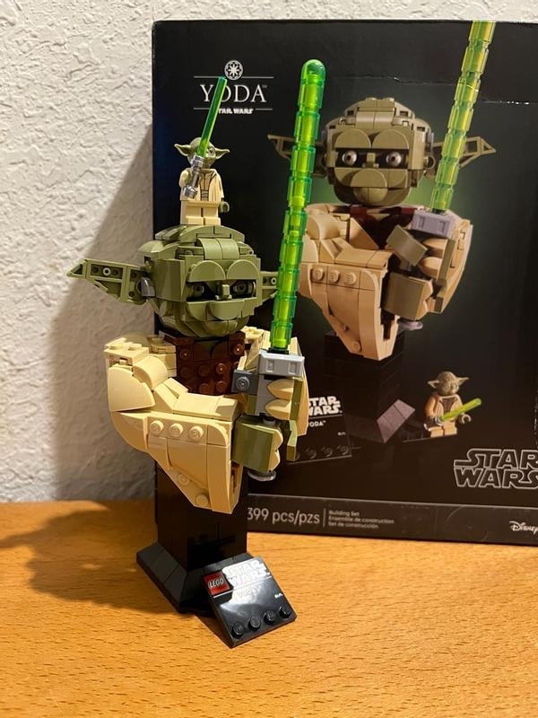 LEGO, Star Wars Attack of the Clones Yoda Bust, 75438, 399 Pieces