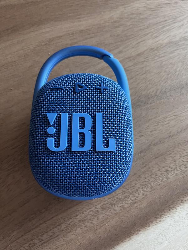 JBL Clip 4 Eco Waterproof Portable Bluetooth Speaker, Ocean Blue