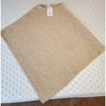 Time and Tru Women's Knit Fashion Poncho, S/M, Black