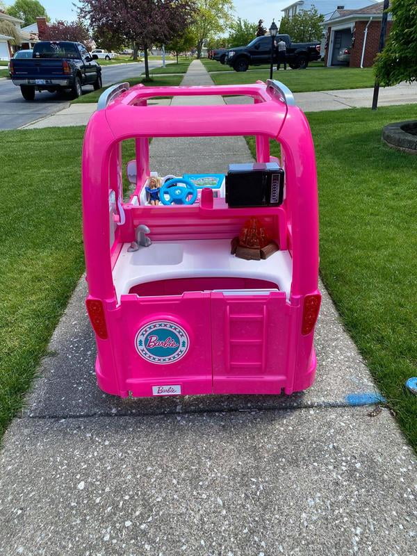 barbie big wheel camper
