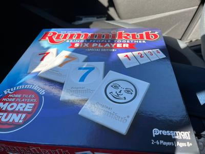 Rummikub Édition 6 Joueurs - Jeu De Tuiles Original - Stratégie Et Amusement De 2 à 6 Personnes