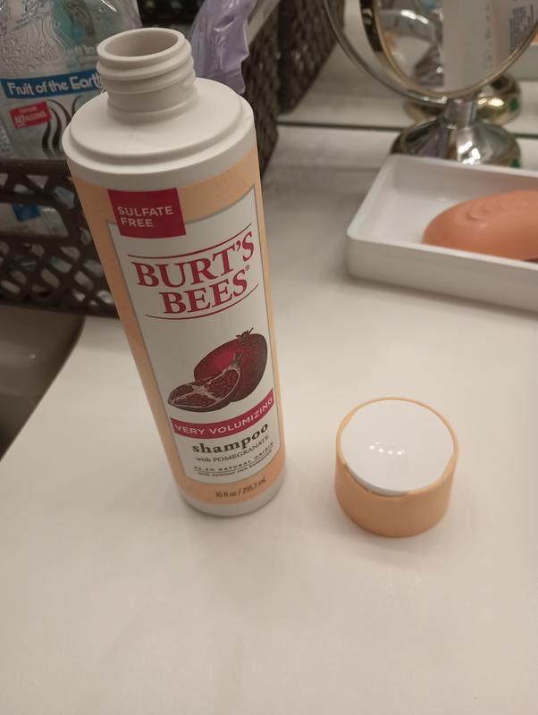 Burt's Bees Very Volumizing Shampoo Pomegranate 10 oz (Pack of