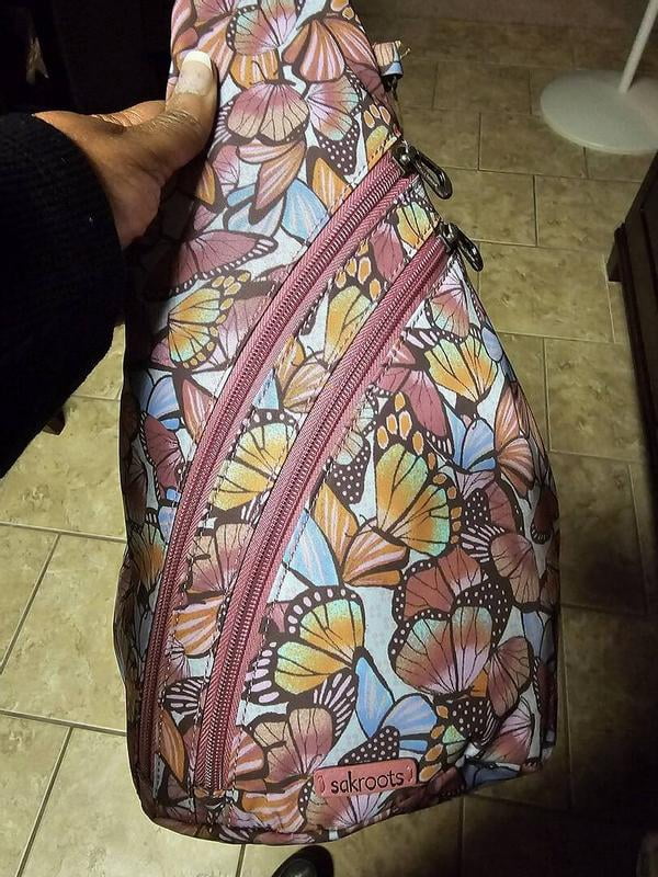 NWOT/ Sakroots On The Go Sling Backpack /Rainbow Wanderlust pattern / Retail $89 Sakroots | Bags | Nwt Sakroots On The Go Sling Backpack In  main image 4
