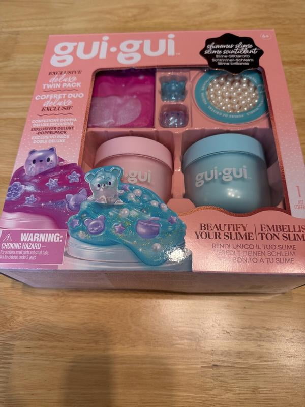 Gui-Gui, Shimmer Slime Deluxe Set, Twin Pack, Multicolor - Walmart.com