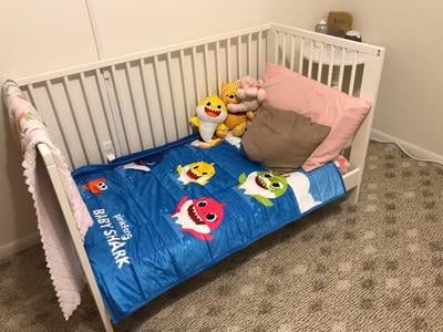 baby shark toddler bed