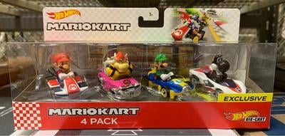 Hot Wheels® Mario Kart™ 4 Pack Mario Donkey Diddy Yoshi Set, 4 pk - City  Market